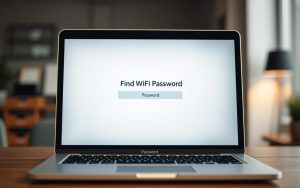 how to see network password on computer