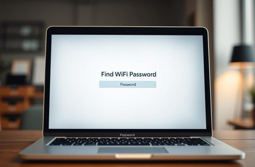 how to see network password on computer