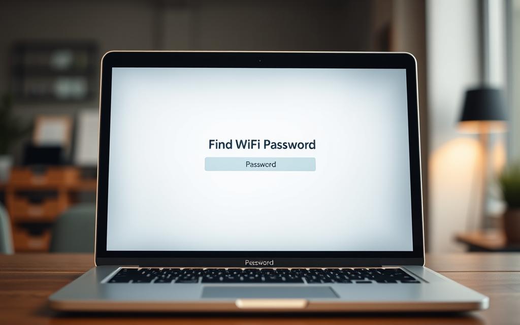 how to see network password on computer