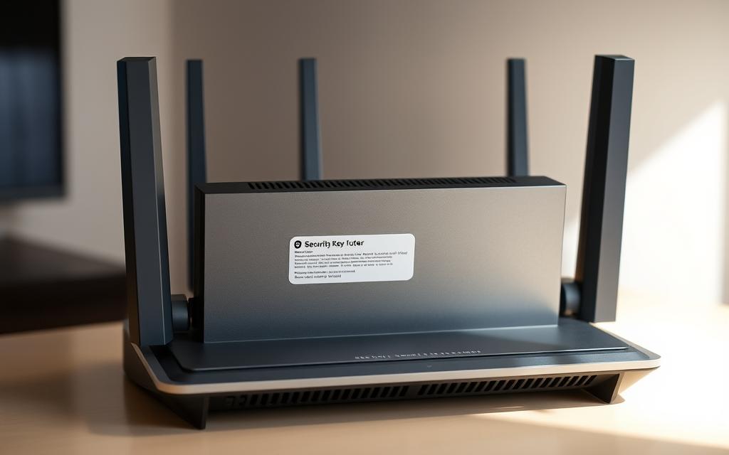 router security key location methods